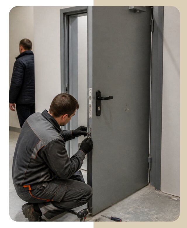 Ремонт противопожарной двери в Тамбове по цене 6600 р. | ДвериЛегко-Тмб